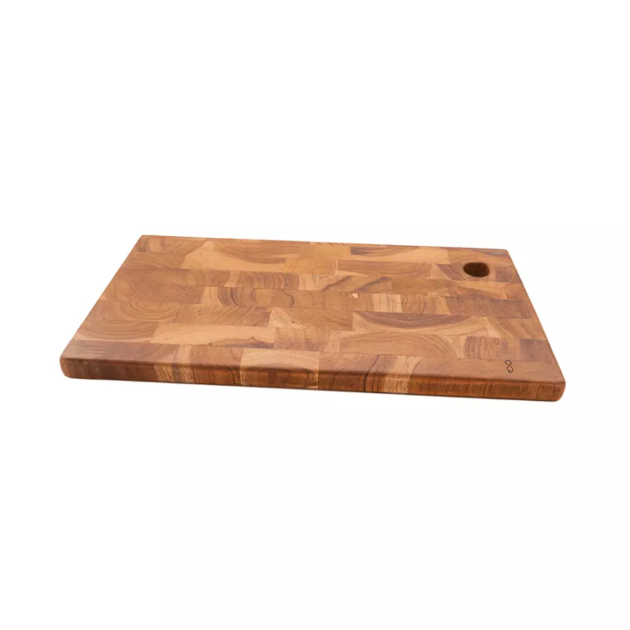 Point-Virgule Snijplank uit gerecycled teakhout 40x20cm